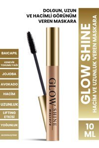 Procsin Glow Shine Uzunluk Veren Suya Dayanıklı Siyah Maskara