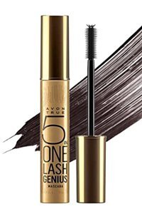 Avon Lash Genius 5 Etkili Hacim Veren Kahverengi Maskara