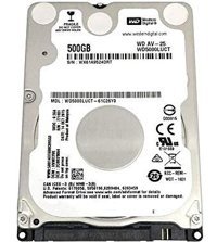 Western Digital WD5000LUCT 500 GB 2.5 inç 5400 RPM 16 MB SATA 3.0 Laptop Harddisk