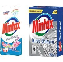 Mintax Kireç Önleyici 500 gr + Mintax Elde Yıkama Toz Deterjan 1 kg
