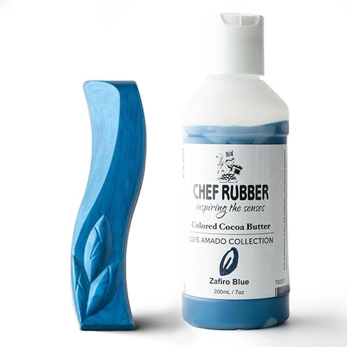 Chef Rubber Butter Zafiro Mavi Yağ Bazlı Sıvı Gıda Boyası 200 ml
