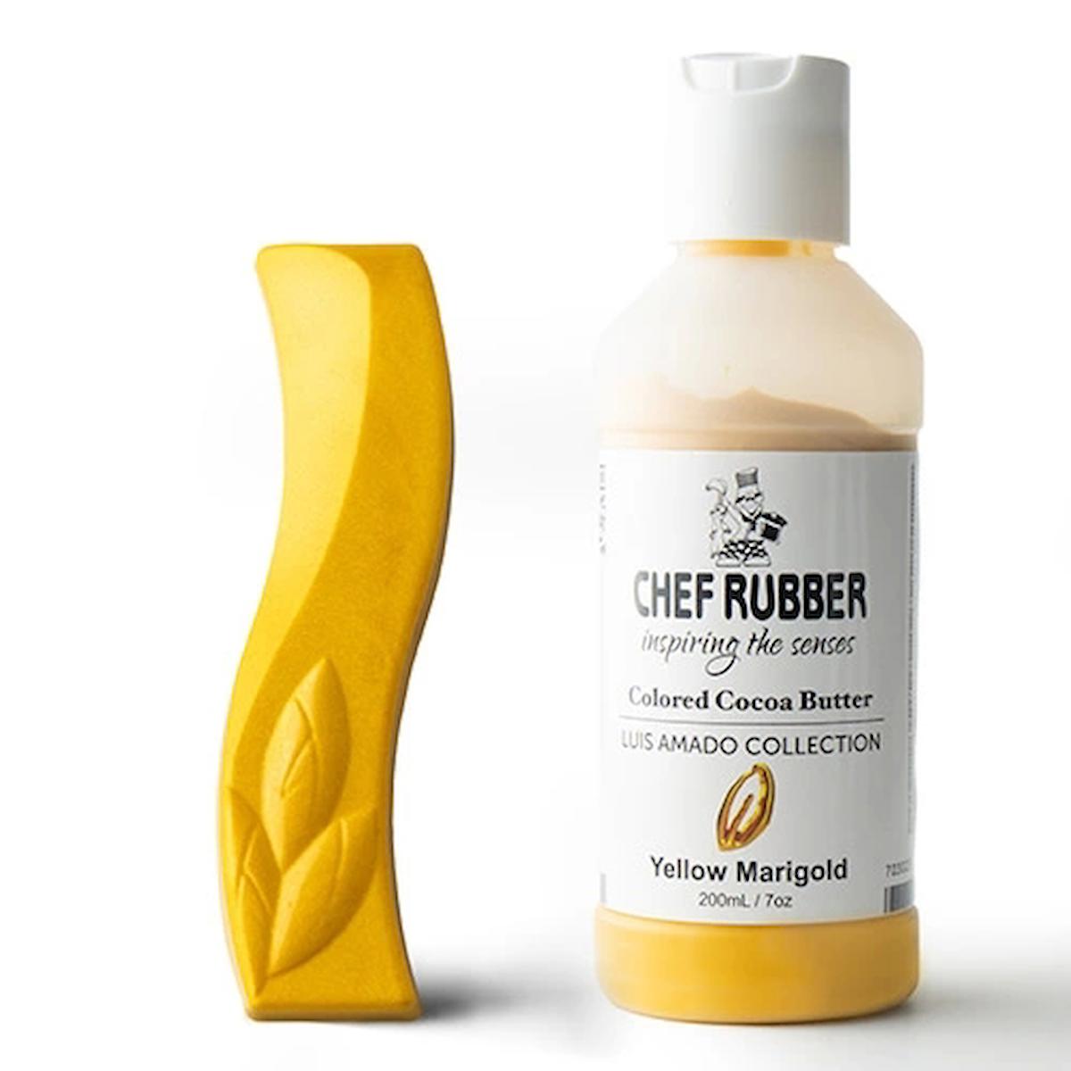 Chef Rubber Butter Sarı Yağ Bazlı Toz Gıda Boyası 50 ml