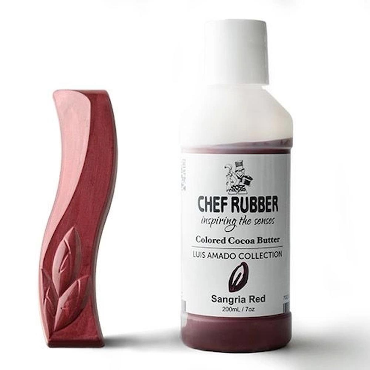 Chef Rubber Butter Sangari Kırmızı Yağ Bazlı Toz Gıda Boyası 50 ml