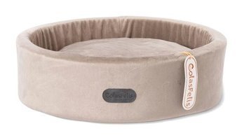 Petsesuar Yıkanabilir 59 cm Simit Kedi Yatağı Lacivert
