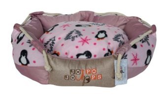 Jojo Pops Rope No 34 35 x 50 cm Sepet Kedi Yatağı Açık Gri