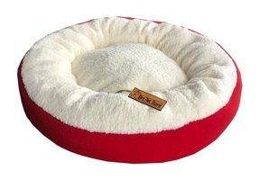 Brt Pet 55 x 55 cm Simit Kedi Yatağı Kırmızı
