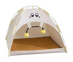 Magideal Suntek 40 x 40 x 38 cm Sepet Kedi Yatağı Beyaz