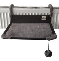 Akat Cosy 45 x 38 cm Kalorifer Kedi Yatağı Gri