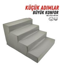 Xpermate 60 x 72 x 40 cm Sepet Kedi Yatağı Antrasit