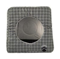 Lepus 45 x 45 cm Üstü Kapalı Kedi Yatağı Yeşil