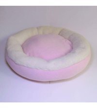 Bedspet Yıkanabilir 50 cm Simit Kedi Yatağı Kırmızı