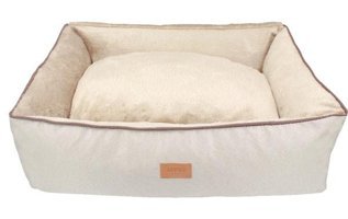 Lepus 67 x 82 x 23 cm Sepet Kedi Yatağı Krem