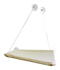 Magideal Suntek Vantuzlu 45 x 45 x 35 cm Sepet Kedi Yatağı Bej