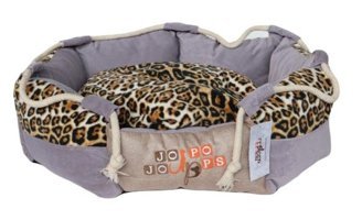Jojo Pops Rope No 14 35 x 50 cm Simit Kedi Yatağı Açık Gri