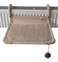 Akat Cosy 45 x 38 cm Kalorifer Kedi Yatağı Kahverengi