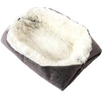 Forestbird Yıkanabilir 61 x 45 cm Sepet Kedi Yatağı Gri