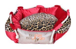 Jojo Pops Rope No 12 35 x 50 cm Simit Kedi Yatağı Açık Gri