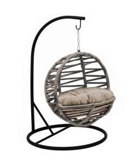 Markapet Sallanan Ayaklı 43 x 48 x 68 cm Sepet Kedi Yatağı Bej