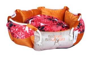 Jojo Pops Rope No 3 35 x 50 cm Sepet Kedi Yatağı Açık Gri