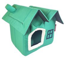Xpermate 45 x 35 x 45 cm Üstü Kapalı Kedi Yatağı Pembe