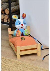 Grootland Ayaklı 50 cm Sepet Kedi Yatağı Bej