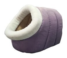 Aquahome 45 x 40 x 37 cm Üstü Kapalı Kedi Yatağı Çok Renkli