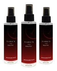 Tiaras Him Nemlendirici Erkek Vücut Spreyi 3x150 ml