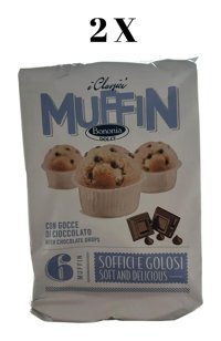 Bononia Dolcı Muffin Bitter Çikolatalı Kek 12x42 gr