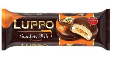 Luppo Sandviç Karamelli Kek 4x184 gr