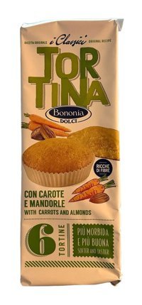 Bononia Dolcı Muffin Havuçlu-Bademli Kek 6x38 gr