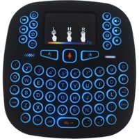 Pazariz İngilizce Q RGB 32 Tuşlu Kablosuz Siyah Standart Klavye