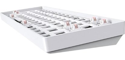 Decisive Tester68 İngilizce Q RGB Kablosuz Beyaz Mekanik Klavye