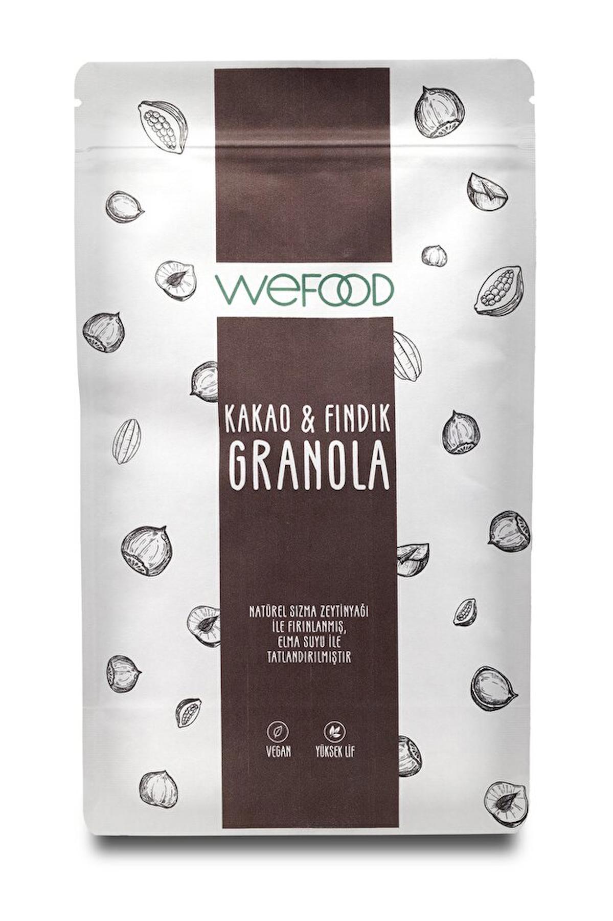 Wefood Fındık-Kakao Granola 250 gr