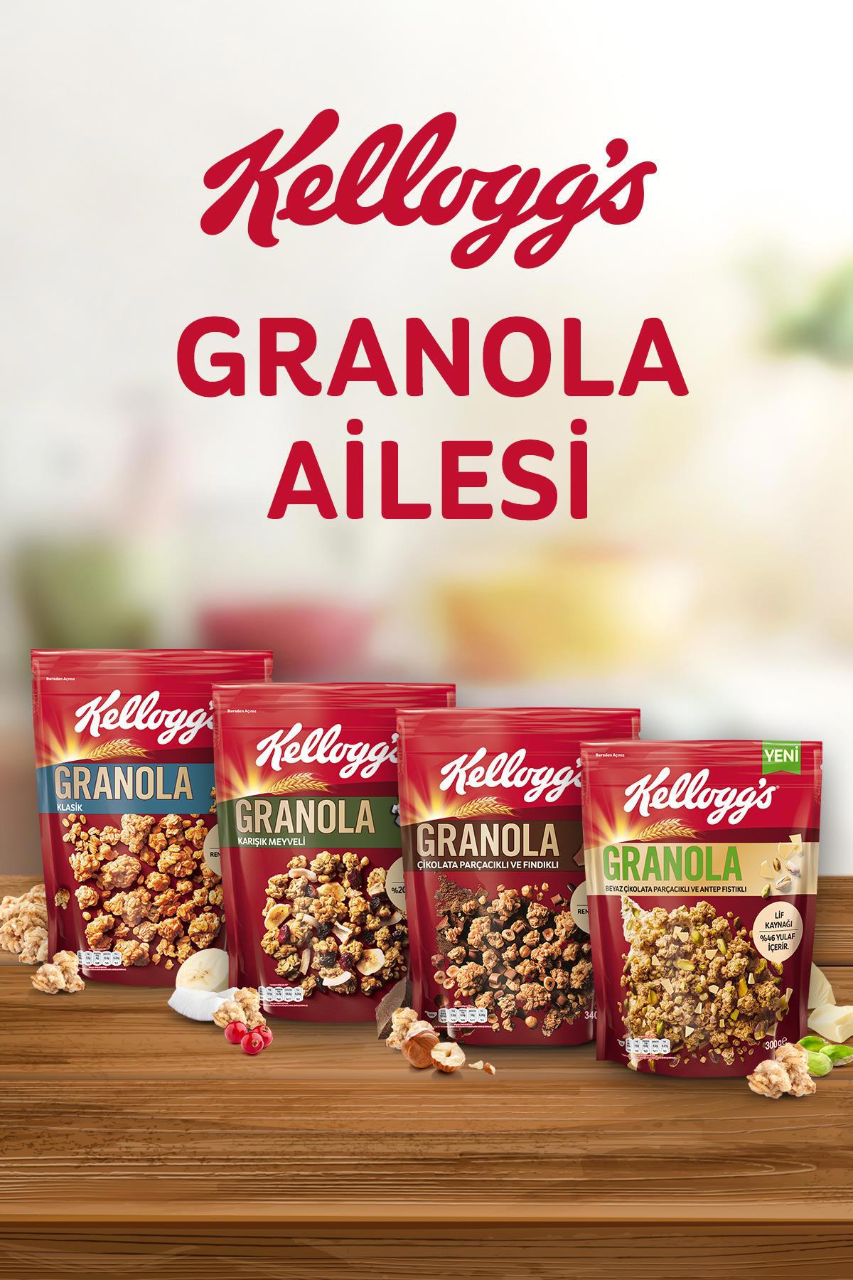 Kellogg's Karışık Granola 4x300 gr