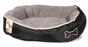 Karlie Minder Yıkanabilir Küçük Irk İç Mekan Köpek Yatağı Gri