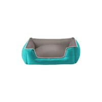 Oloey Yıkanabilir Tek Fonksiyonlu 45x26x31 cm Sepet Kedi Yatağı Mavi