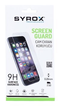 Syrox Apple iPhone 5/5S/SE Kırılmaz Nano Temperli Cam Parlak Ekran Koruyucu