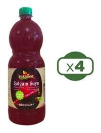Yakamoz Glutensiz Acısız Şalgam 4x1 lt