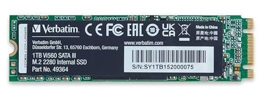Verbatim VI560 S3 SATA 3.0 1 TB m2 2280 SSD