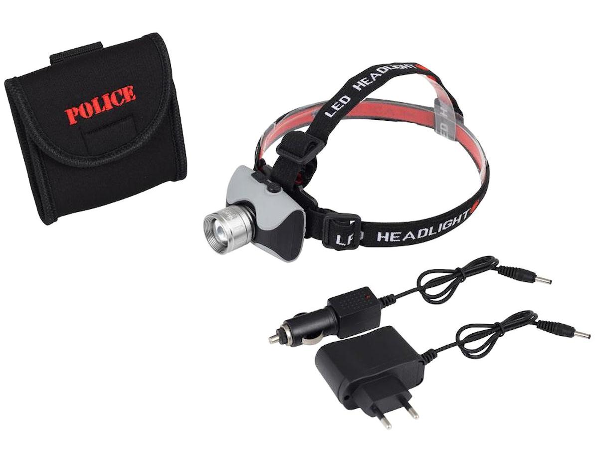 Police PS-C1813 Basmalı LED Şarjlı Kafa Feneri