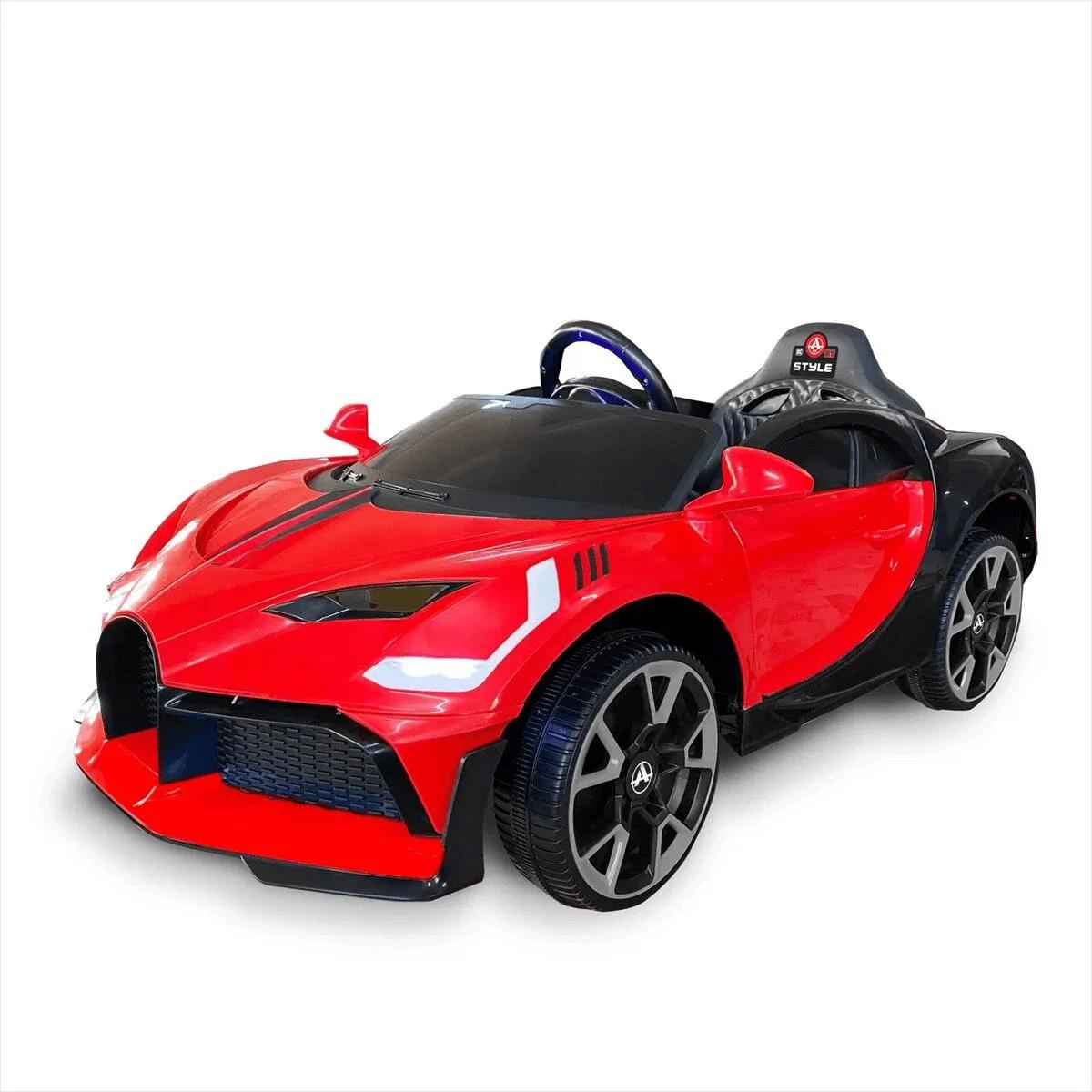 Akar 12 V Üstü Açık Tek Kişilik Akülü Araba Kırmızı