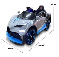 Freebebek 95-486 Style 12 V Üstü Açık Tek Kişilik Akülü Araba Gri