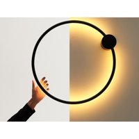 Voxlamp Lighting Tekli Led Aplik Siyah
