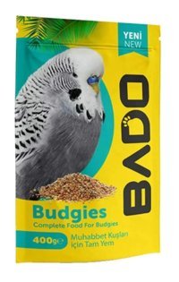Bado Kabuksuz Tahıllı Vitaminli Muhabbet Kuşu Yemi 400 gr
