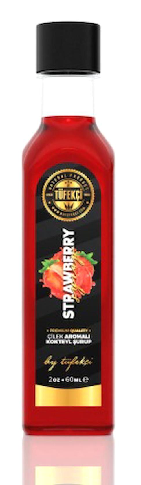 By Tüfekçi Çilek Aromalı Kahve Şurubu 60 ml