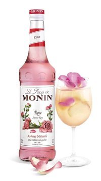 Monin Gül Aromalı Kahve Şurubu 700 ml