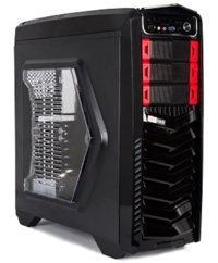 Redrock G901BR 3 Fanlı Siyah Dikey Kullanım ATX Oyuncu Bilgisayar Kasası