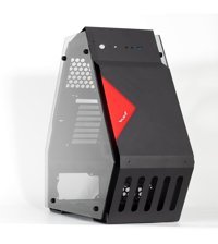 Rush Bigwedge RCA919 Sıvı Soğutmalı Fansız Siyah Dikey Kullanım ATX Oyuncu Bilgisayar Kasası