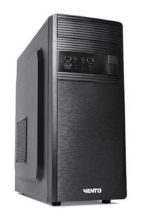 Vento PEAK VS116F 1 Fanlı Siyah 500 W Dikey Kullanım ATX Standart Bilgisayar Kasası