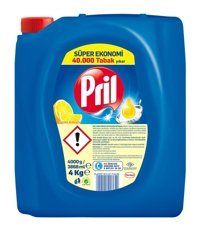 Pril Limon Kokulu El Bulaşık Deterjanı 4 lt